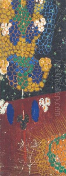 Composition Oil Painting by Kasimir Sevrinovitch Malevich