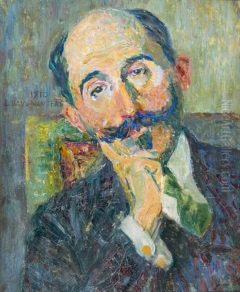 Portrait D'homme Oil Painting by Georges Paul Manceau