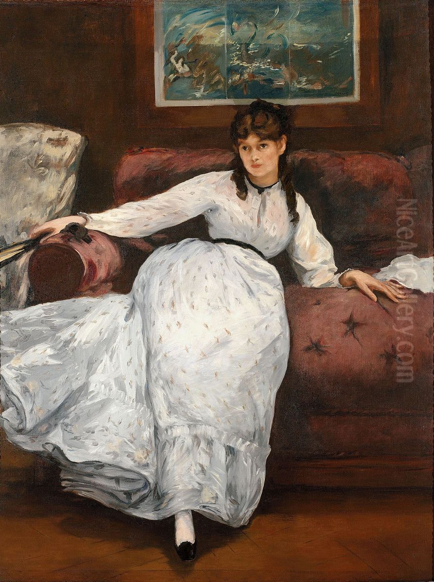 Le Repos Oil Painting by Edouard Manet