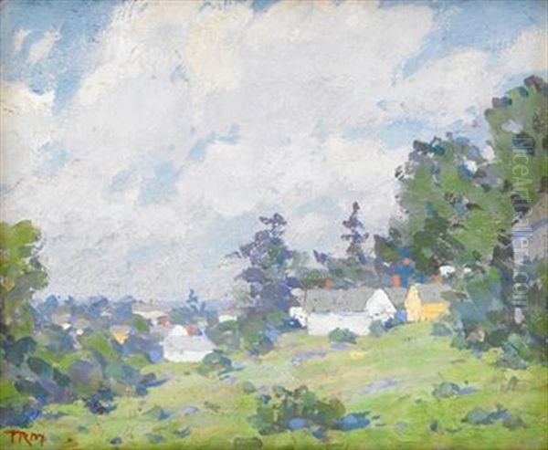 At Colebrook, Connecticut Oil Painting by Thomas R. Manley