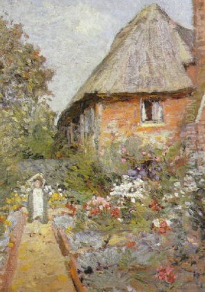 Old Clergy House, Alfriston Oil Painting by James Bolivar Manson