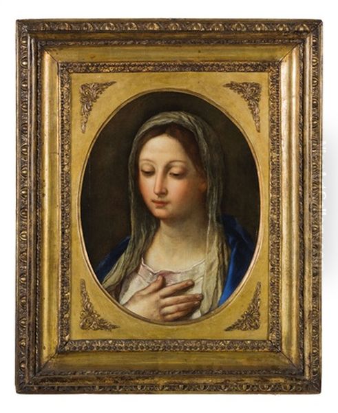 Madonna Oil Painting by Carlo Maratta or Maratti