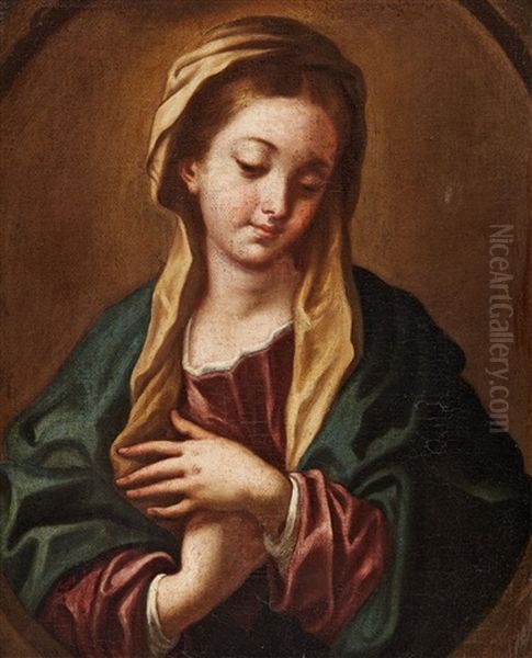 Maria Muttergottes Oil Painting by Carlo Maratta or Maratti