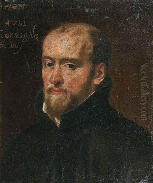 Portrait D'homme Oil Painting by Carlo Maratta or Maratti