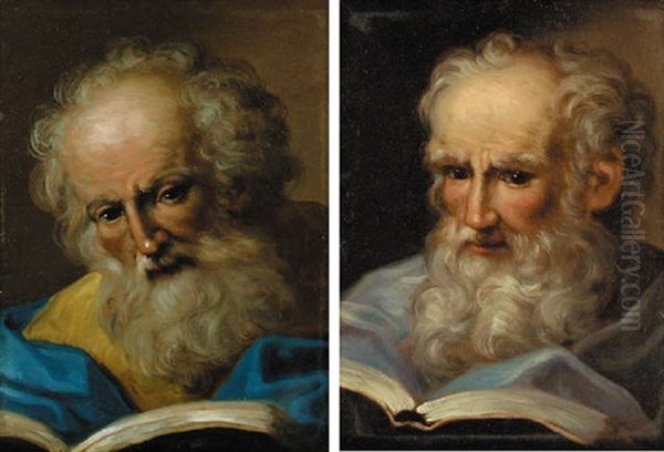 Saint Peter Oil Painting by Carlo Maratta or Maratti