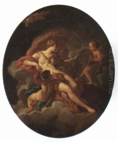 Venus Oil Painting by Carlo Maratta or Maratti