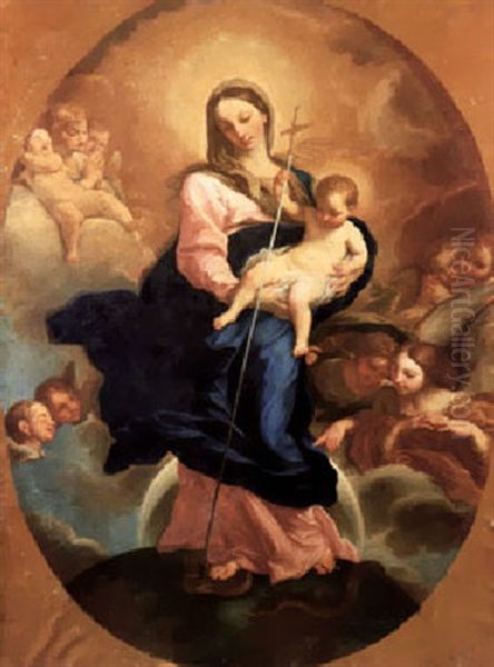 The Immaculate Conception Oil Painting by Carlo Maratta or Maratti