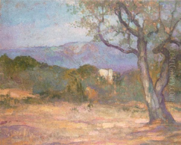 Le Mas Oil Painting by Pierre Amede Marcel-Beronneau