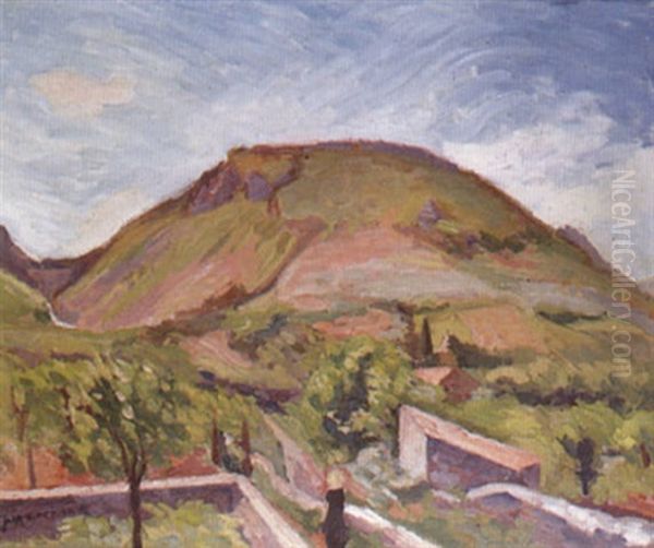 Bois Les Baronies Oil Painting by Jean Hippolyte Marchand