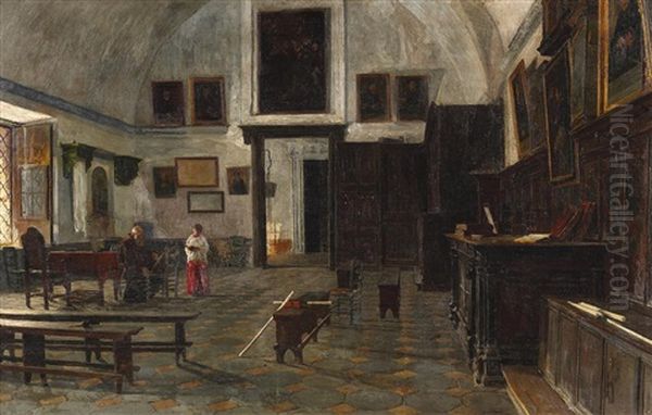 Palermo Oil Painting by Salvatore Marchesi