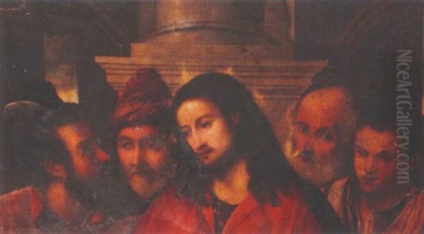 The Last Supper Oil Painting by Rocco Marconi