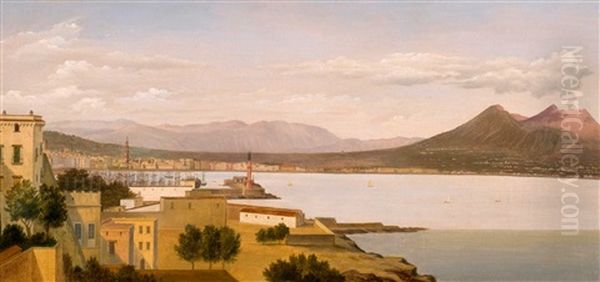 Philemon Et Baucis Oil Painting by Prosper-Georges-Antoine Marilhat