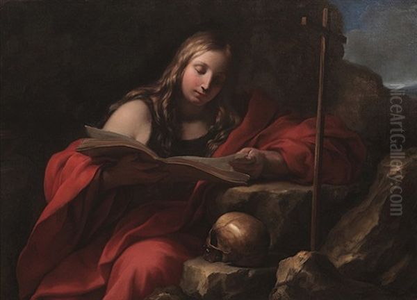 Remando En La Laguna Oil Painting by Onorio Marinari