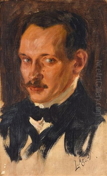 Portret Muze Oil Painting by Ludwig, Ludek Marold