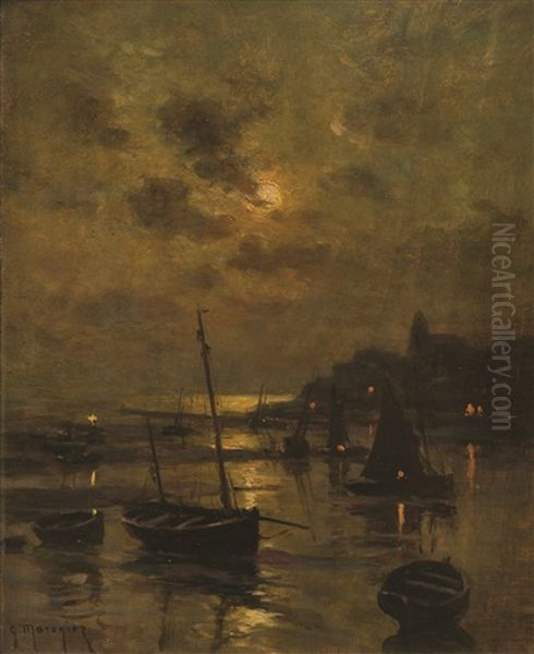 Hors-concours Oil Painting by Georges-Philibert-Charles Maroniez