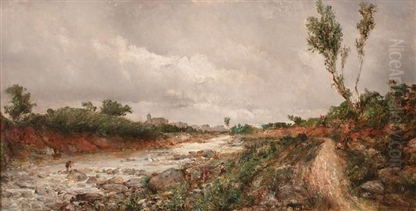 Paisaje Oil Painting by Ramon Marti Alsina