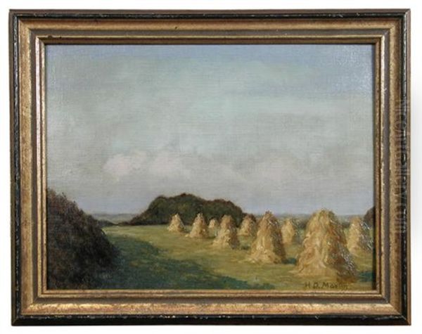 Autumn, Upper New York Oil Painting by Homer Dodge Martin