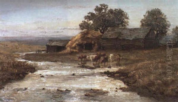 The Morning Drink Oil Painting by Thomas Mower Martin