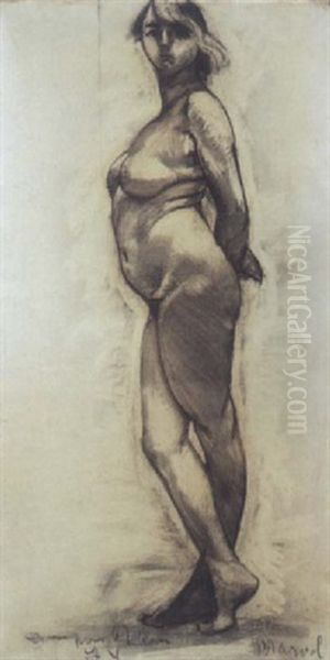 Le Modele Oil Painting by Jacqueline Marval