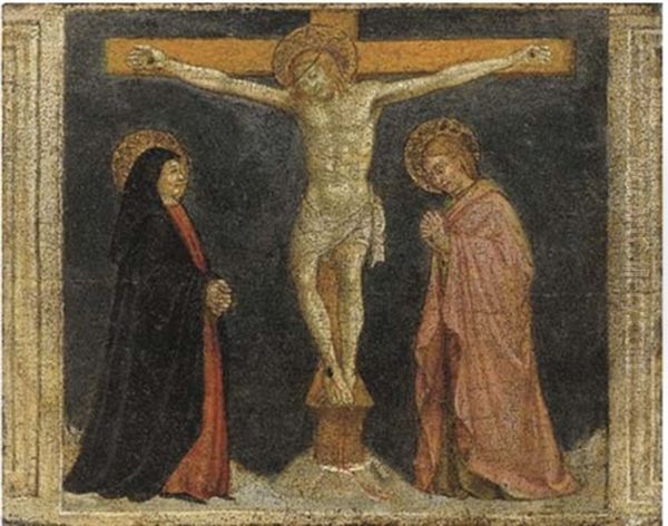 Crocefissione Oil Painting by Masaccio (Tommaso di Giovanni)