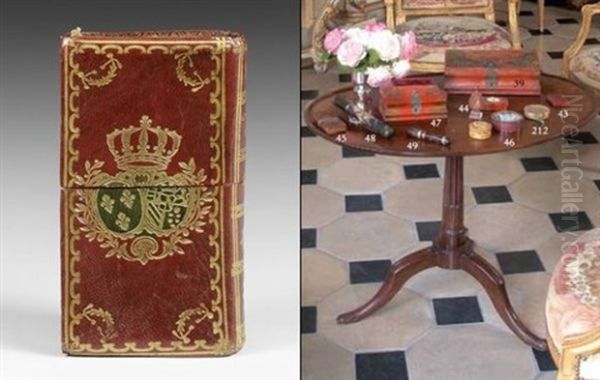 La Courtisane Et Ses Servantes Oil Painting by Benedict Masson