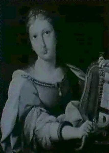 Allegorie Der Klugheit Oil Painting by Agostino Masucci