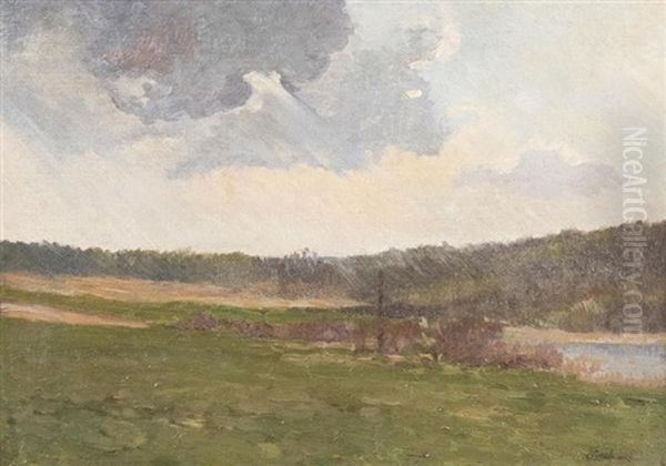 Paysage Du Soir En Bretagne Oil Painting by Maxime Maufra