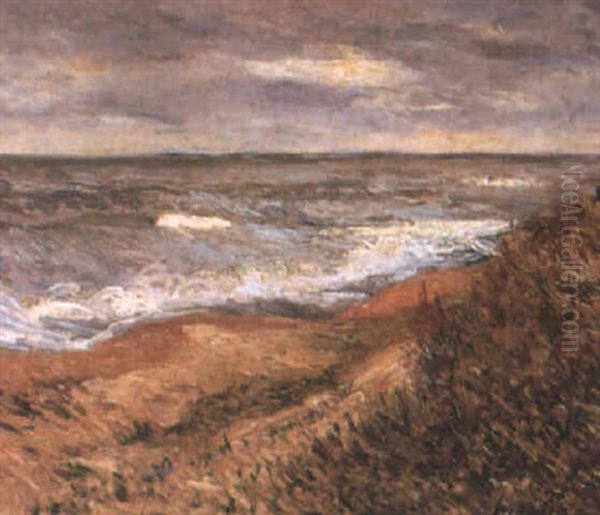 Bord De La Mer Oil Painting by Maxime Maufra