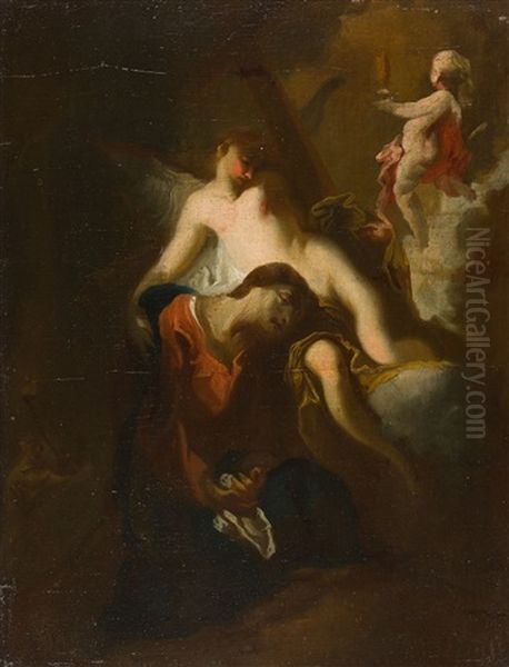 Christus Auf Dem Olberg Oil Painting by Franz Anton Maulbertsch