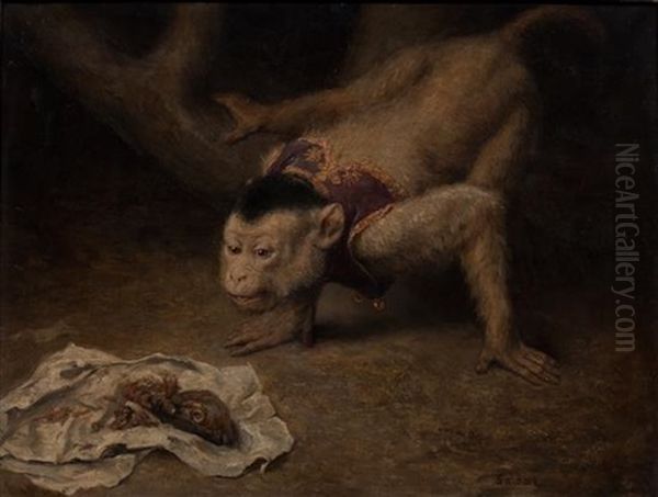 Salome Oil Painting by Gabriel von Max