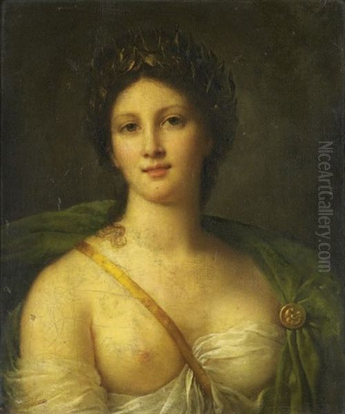 Une Muse Oil Painting by Constance Marie Mayer-Lamartiniere