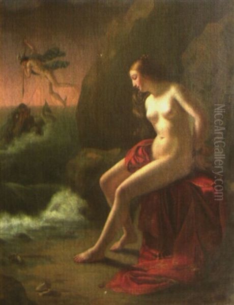 Persee Et Andromede Oil Painting by Constance Marie Mayer-Lamartiniere