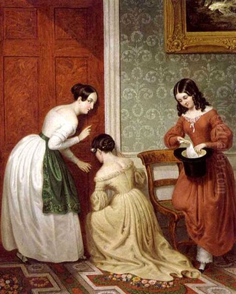 Curiosity Oil Painting by Christian Mayr