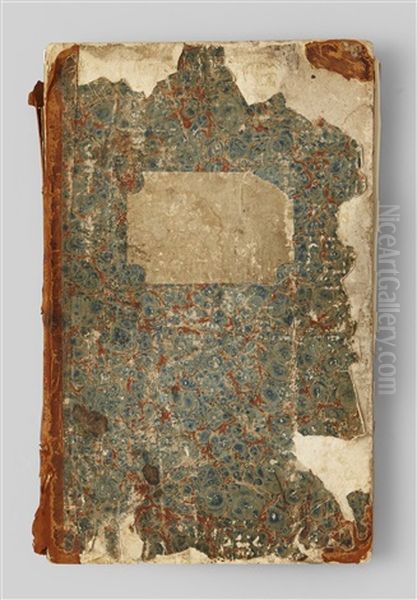 Album With 79 Drawings (4 On Reverse; Including One On Spread) With Views From Kiev Oil Painting by Carl Peter Mazer