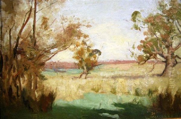 Pastoral Oil Painting by Louis Mccubbin