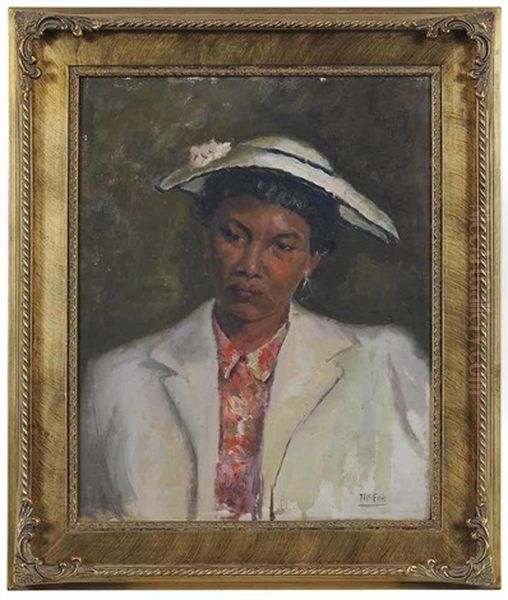 Bea Rose Oil Painting by Henry Lee Mcfee