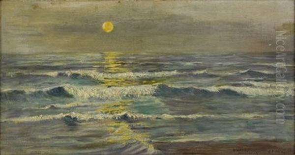 D'apres Alexander Oil Painting by Eloise Polk Mcgill