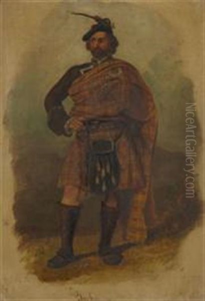 The Buchanan Oil Painting by McIan, Robert Ronald