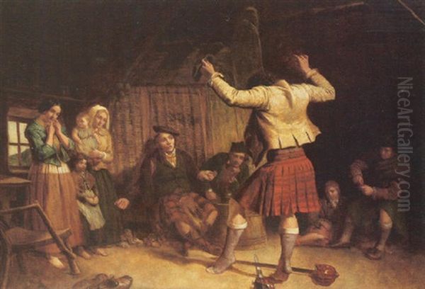 Gilli Challum Oil Painting by McIan, Robert Ronald