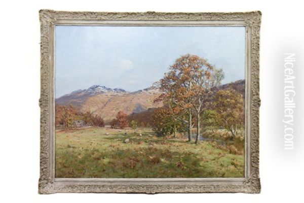 Autumn Landscape Oil Painting by Thomas Hope Mckay