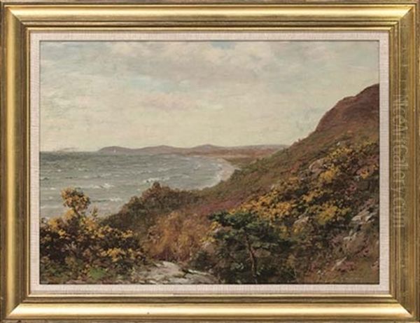 A View Along The Coast Oil Painting by Thomas Hope Mckay