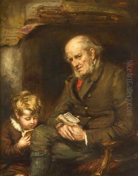 Dominies Favourite Oil Painting by William McTaggart