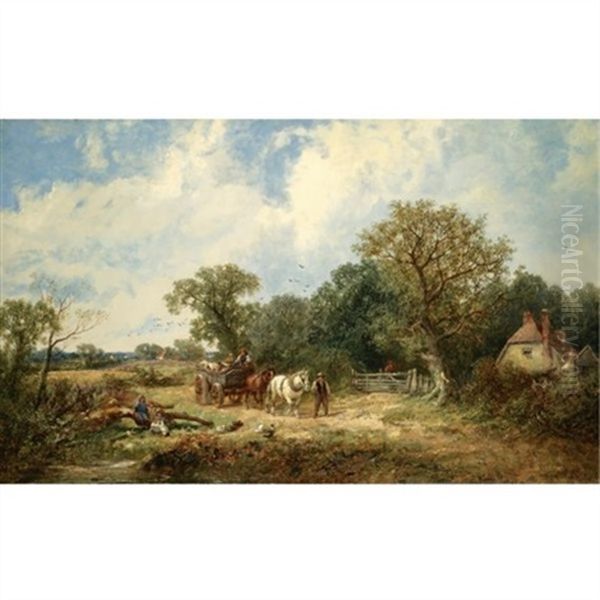 Homeward Bound Oil Painting by James Edwin Meadows