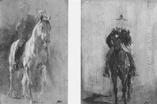 L'empereur Et Son Etat-major Oil Painting by Jean-Louis-Ernest Meissonier