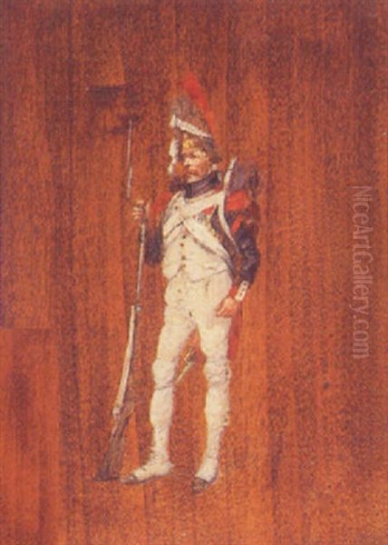 Le Chasseur Oil Painting by Jean-Louis-Ernest Meissonier