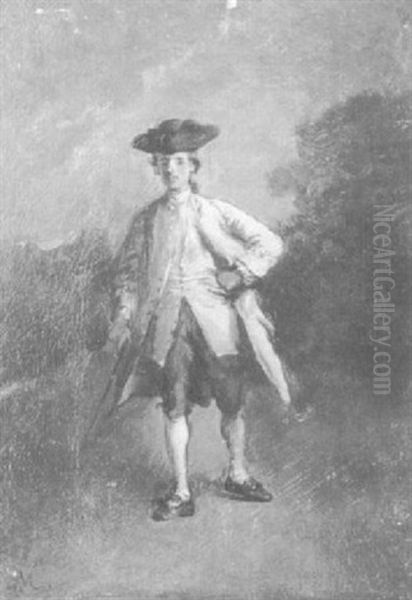 Burgues Oil Painting by Jean-Louis-Ernest Meissonier