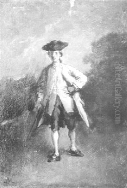 Burges Oil Painting by Jean-Louis-Ernest Meissonier