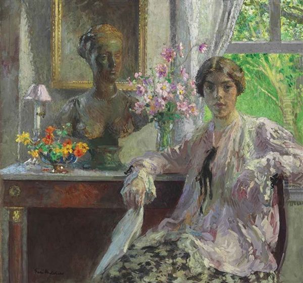 Nellie Kabel Oil Painting by Gari Julius Melchers