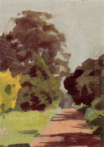 Ballarat Gardens Oil Painting by Duncan Max Meldrum