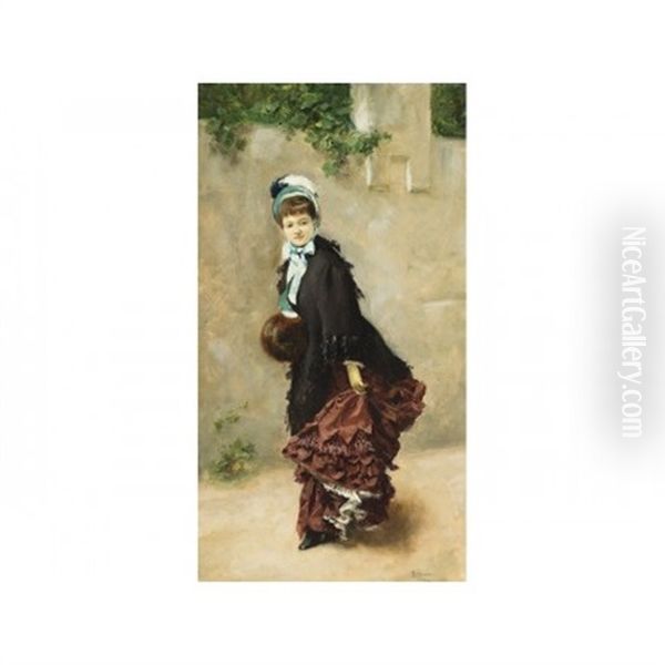 Joven Oil Painting by Enrique Melida